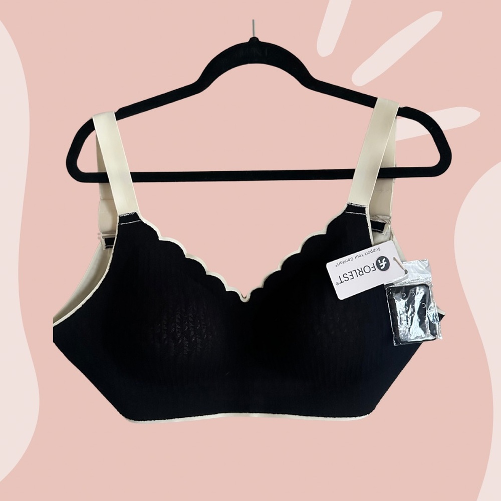 Forlest Scalloped Bra - NWT 38DD